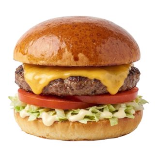 Baba's burger beef