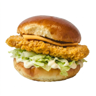 Baba's burger croquant